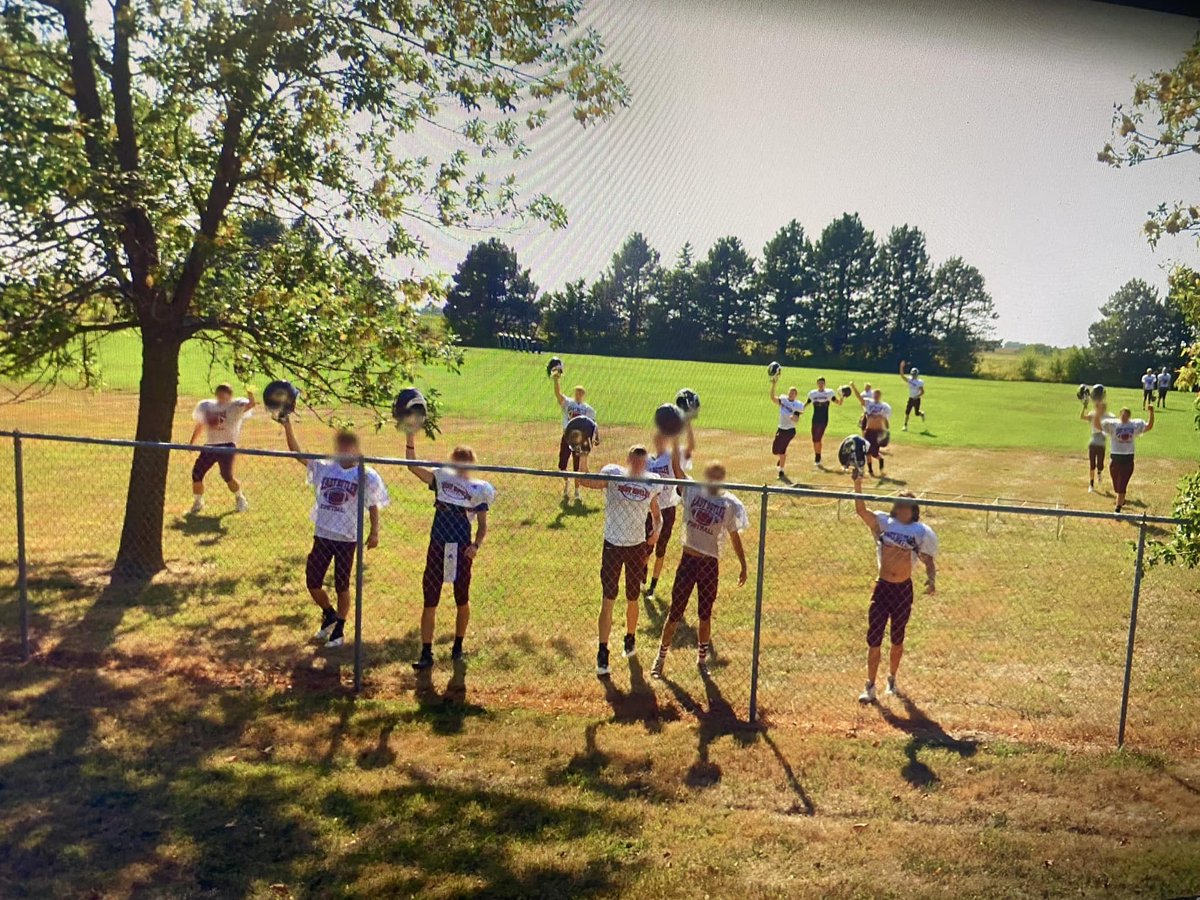 gabegauthier1's tweet photo. Got a surprise this fall from one of the Google Maps cars. We may not have won state this year, but at least we'll be on future games of Geoguessr. https://t.co/T7eR512cuF