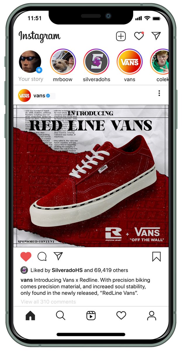 An old ad for @Vans I made for a school project.