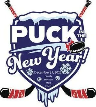 PuckCancer's tweet photo. Play on New Years Eve!  REGISTRATION ENDS FRIDAY 12/16! Fox Valley Ice, Geneva Il. All levels welcome, ages 15+. Full equipment required. $60 per person.  Refs &amp; Jerseys included. Rookies Bar &amp; Grille  will be open with specials. https://t.co/KNUU6UirJK https://t.co/oIzqSrFel5