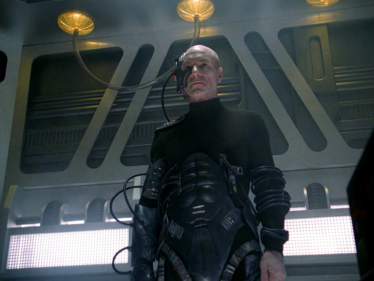 NCC1701X23's tweet photo. #StarTrek #StarTrekTNG 
STAR TREK The Next Generation
(Episode) The Best of Both Worlds Part I &amp; II
#TheBorg #StarTrekPicard https://t.co/SWb6kViSL4