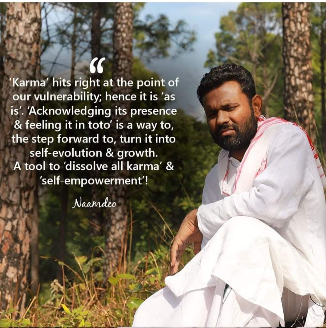 rajesh_sahay's tweet photo. #Naamdeo #Wisdom #karma #vulerability #acknowledging #selfevolution #growth #Qotd #Spirituality #Spritualitat #Spritualite #AyxoBHOCTb #Espritualidad #Yoga #Namdeoquotes https://t.co/DGNmOtyvtA
