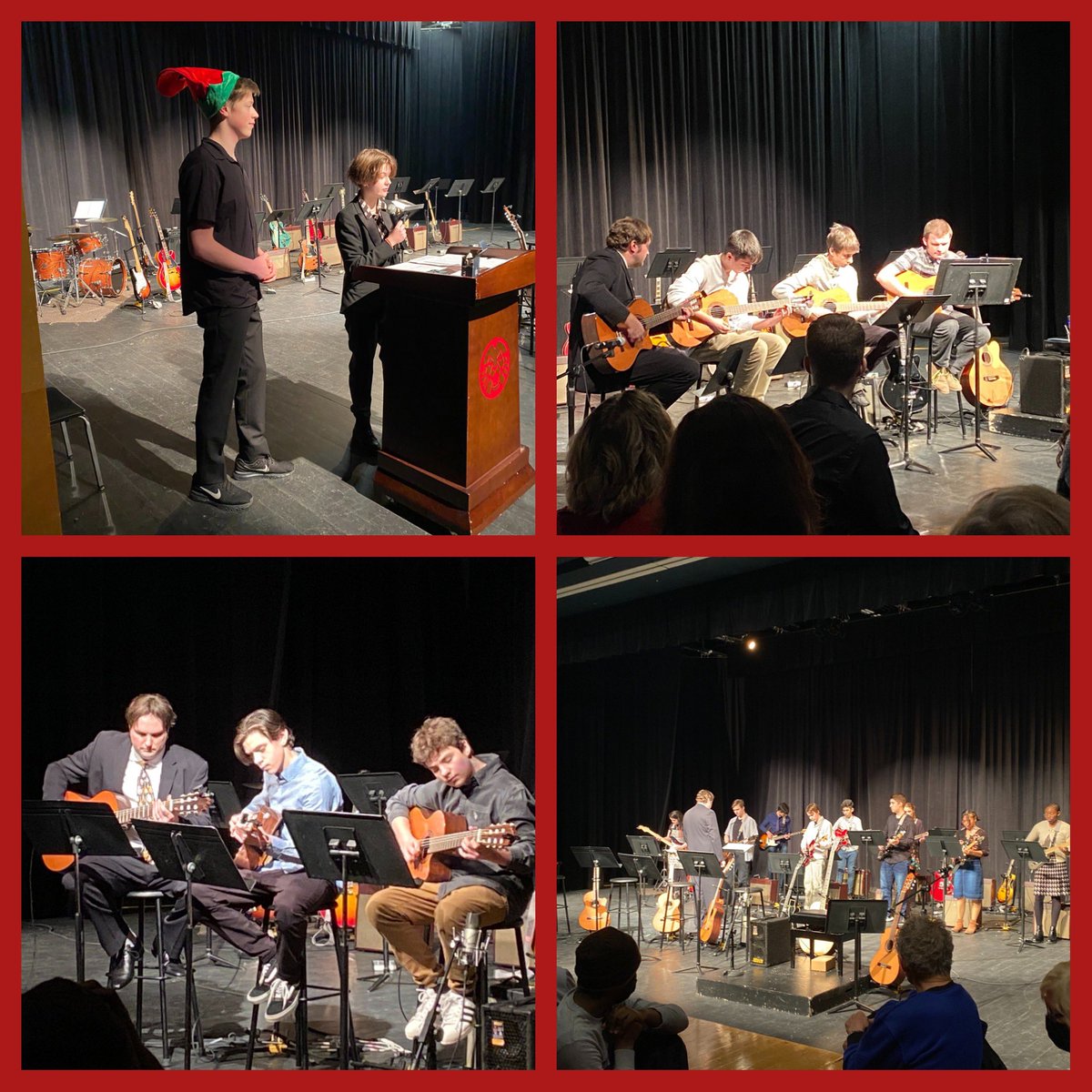 What an amazing night at the Guitar Coffee House! #lionpride #wearebettertogther