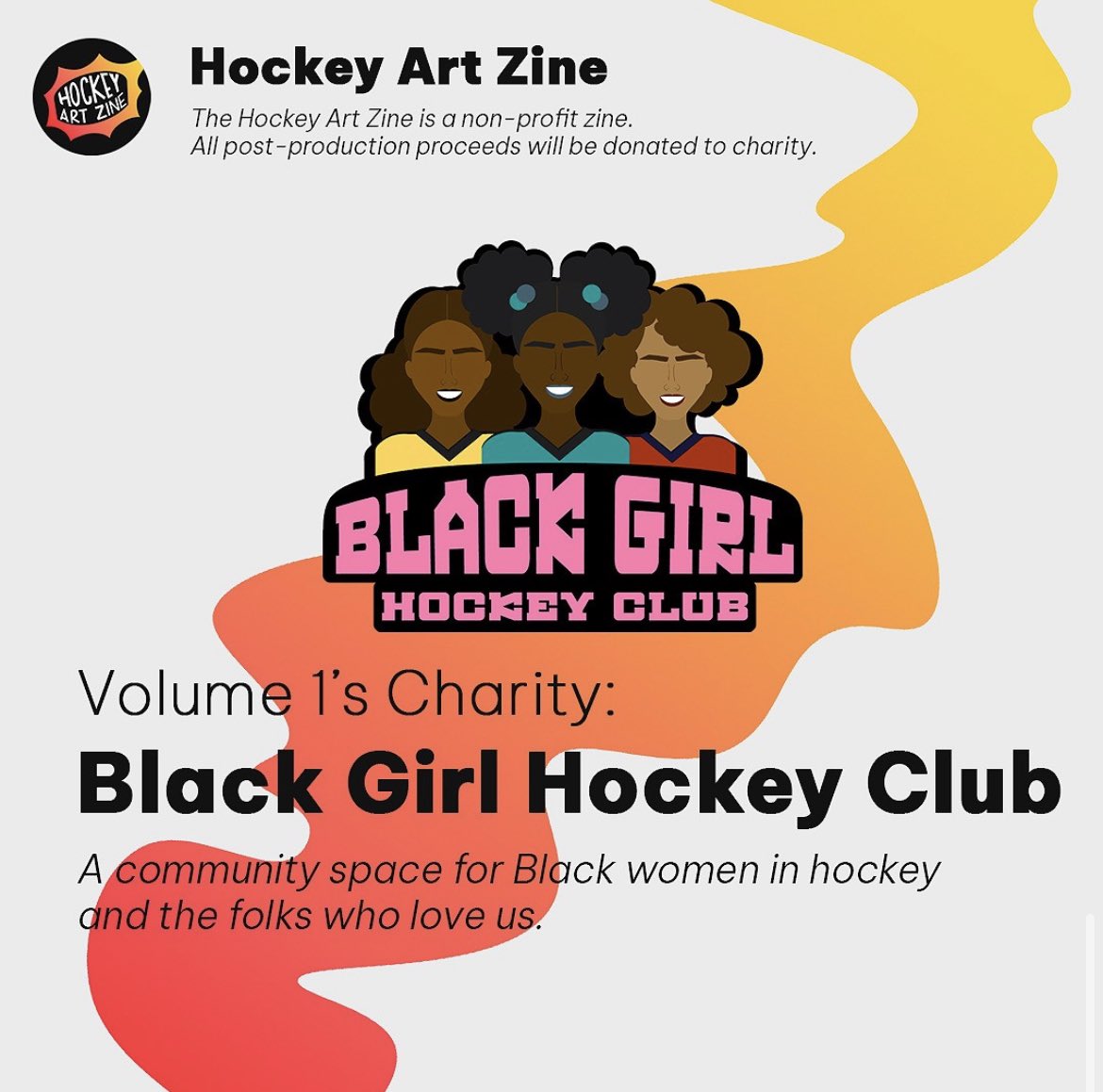 We’re so proud to announce that we’ve donated our post production proceeds to Black Girl Hockey Club! We were able to raise over $1750 and donate it to a great cause.

We couldn’t have done it without you so thank you for all your support! For info on finances, visit our carrd.