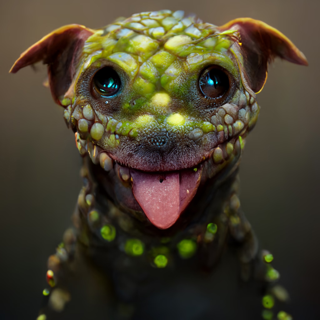 This is Izzi...🐶👽
He is a bartender. Beware: his herbal drinks are a mixture of acidity and sedation. All time very busy, hectic and always ready for a joke. Never make a bad joke with him.
#nfts #dogliens