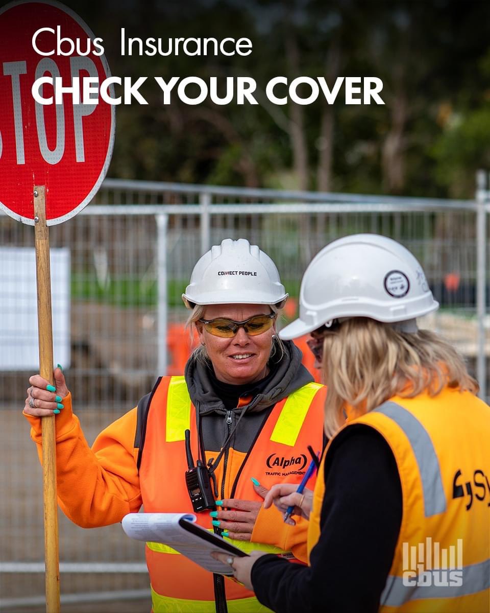 🛑 ✋ Have you checked your insurance cover? 

Log in to the Cbus app to check your cover today: bit.ly/3VVj3wt