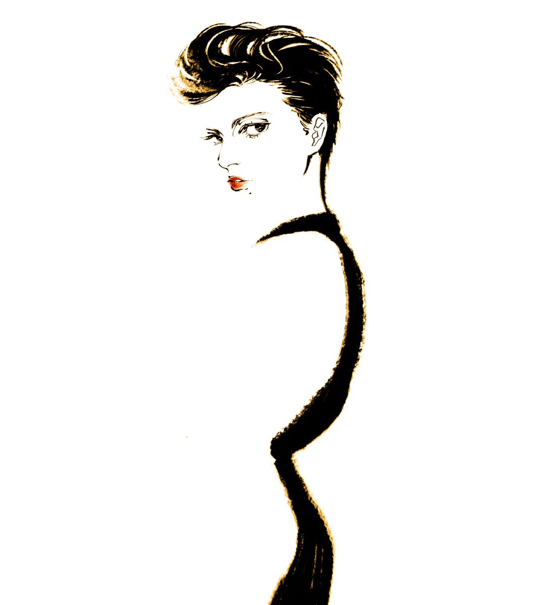 満たせない かっこいい女 イラスト Illustration そとこのイラスト