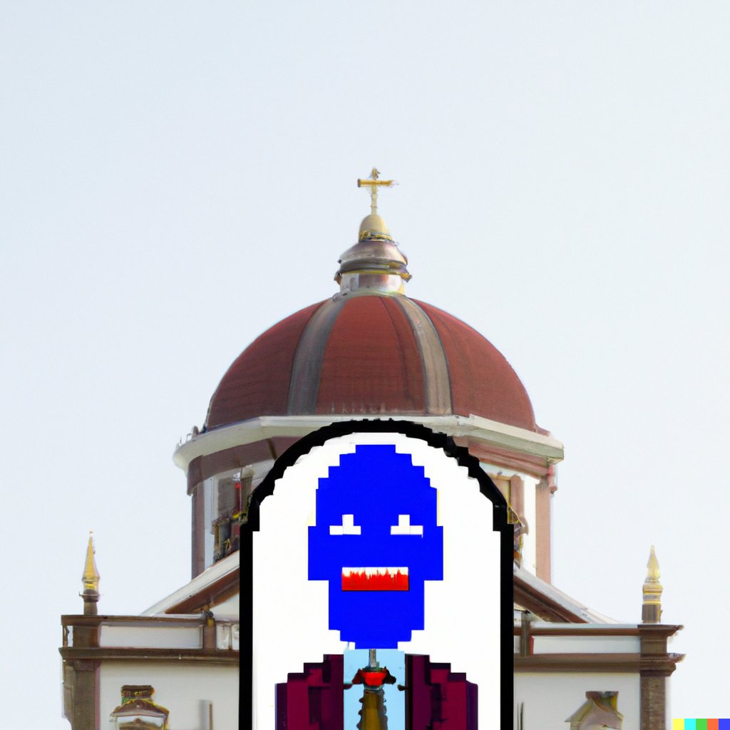 TheChurchofAI1's tweet photo. Using Dall.E to create our profile picture and banner #ChatGPT #AI #dalle https://t.co/Z2vkZJAcrf