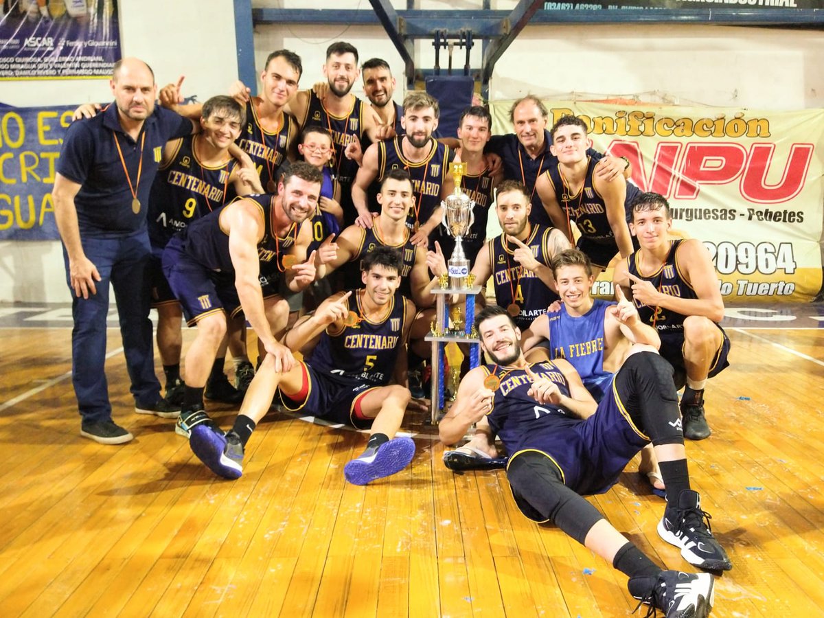 ▶️Pre Federal CAB 5
Centenario FBCCyD es el campeón 🏆de la 1era edición del Pre Federal CAB 5

Venció en el 3er encuentro final a Sport Club 86-75