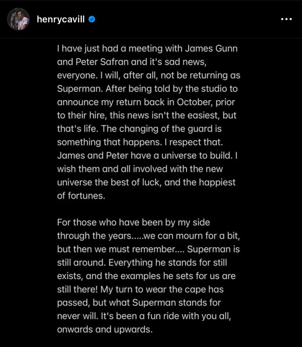 Botaron a superman… qué queda pa uno…