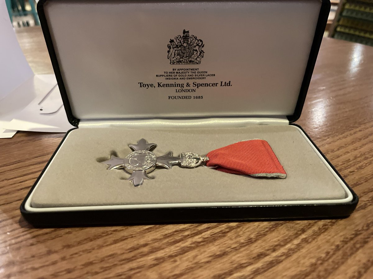 Yesterday I finally went to Windsor Castle to receive my MBE from Princess Anne. It was a memorable day with my family. I thought of mum and dad and what they contributed to give me a start in life and to frame who I am. Thanks Jean and Eddie. <a href="/serudd1960/">Susan Rudd</a> <a href="/ZachRudd_/">Zach Rudd</a> <a href="/loz89/">Lauren Rowlands</a>