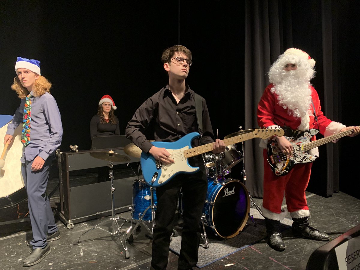 NASD712Director's tweet photo. 👏🏻🔵⚪️🦅🎶 Amazing Holiday Pops concert tonight‼️Over 30 different numbers from all over auditorium from Band, Chorus, Orchestra, &amp; Block of Rock‼️ Congrats to Mr. Hilborn, Mrs. Sabol, Mrs. Rocchi, &amp; Mr. Felix and their students on a wonderful concert‼️ Loved my seat on stage‼️ https://t.co/s96YcANOYd
