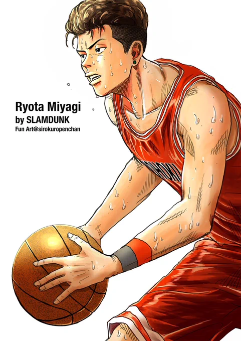 今までに描いたリョータまとめ #SLAMDUNK 