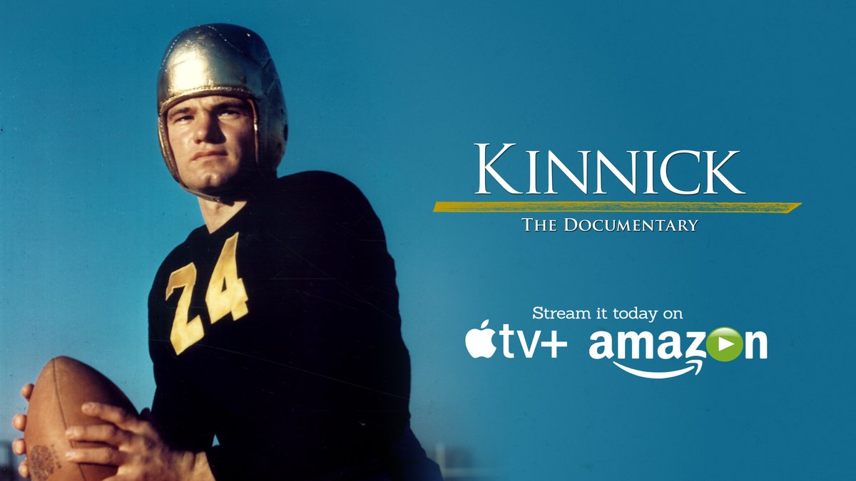 scottsiepker's tweet photo. #KinnickTheDocumentary now streaming on @PrimeVideo and @AppleTVPlus.
Watch now!
https://t.co/VqXU8th4QV
https://t.co/fYVKqBCoAG https://t.co/TSC348AR1s