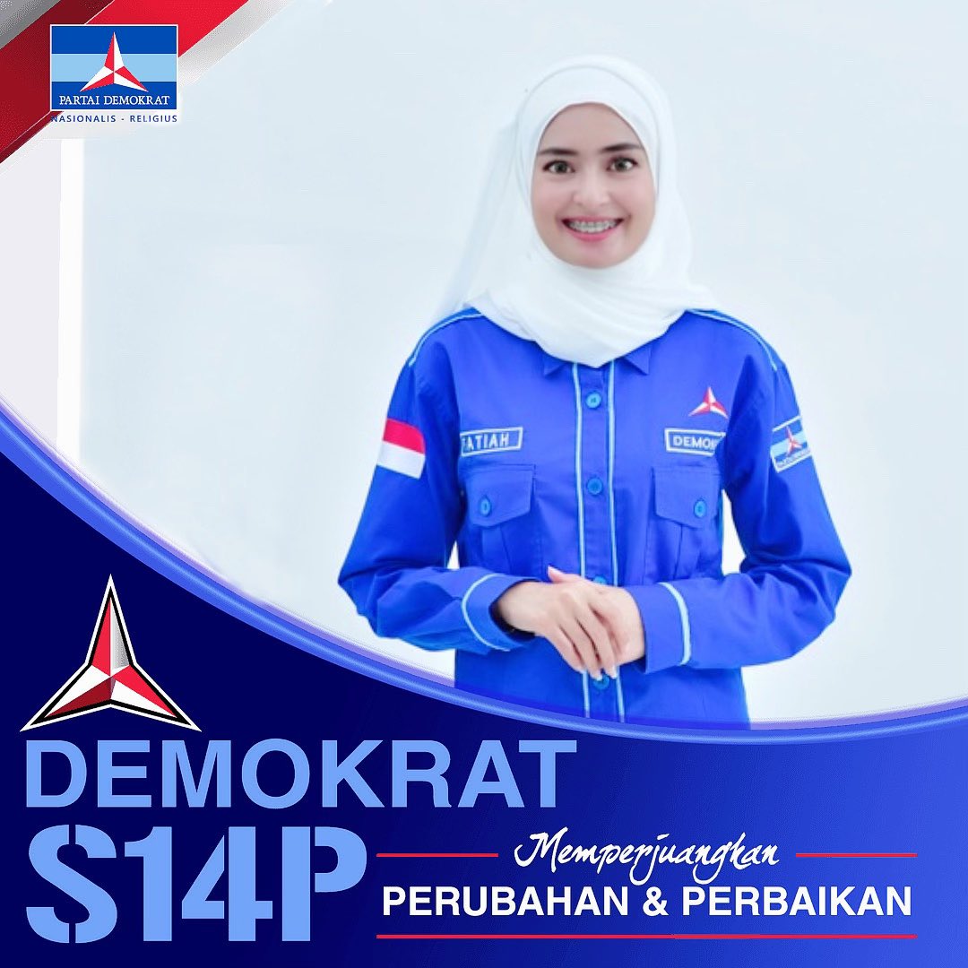 fatiahalkatiri's tweet photo. #14 Untuk Perubahan &amp; Perbaikan @PDemokratjkt @PDemokrat https://t.co/igjHo2SlLC