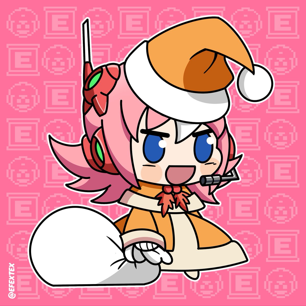 EFEXTEX's tweet photo. #megaman Command Mission - #padoru set 
#Cinnamon #Ferham #nana #Marino https://t.co/f0ECGhZz26