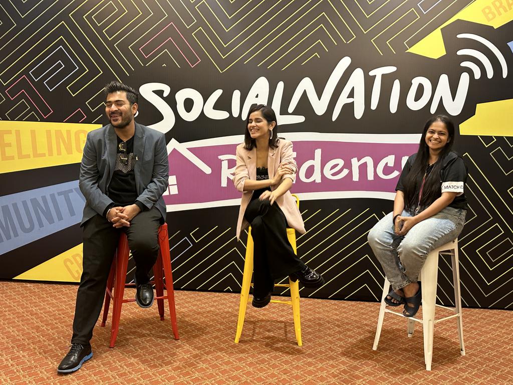 Leading lifestyle content creator Meghna Kaur Kaushal aka <a href="/shetroublemaker/">Meghna kaur</a> and the Editor-in-Chief of <a href="/LifestyleAsiaIn/">Lifestyle Asia India</a>, <a href="/Itemboi/">Rahul Gangwani</a> joined us at Social Nation Residency for a session about building a lifestyle brand.