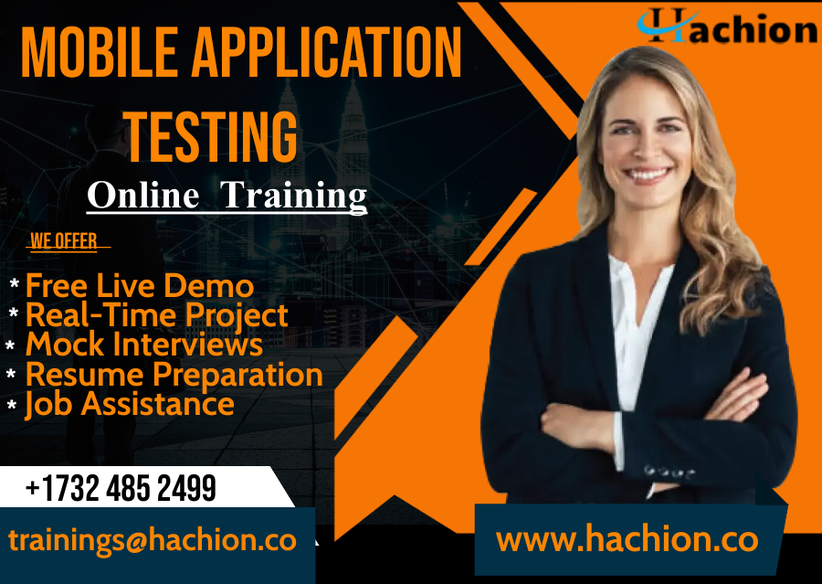 PuspanjaliHach's tweet image. Hachion Provides Mobile Application Testing Online Training
✍ Enroll now for a FREE LIVE DEMO Register 👉 
forms.gle/n2UjMsQ1U8QqBp…
Whatsapp now at wa.me/17324852499
Email: trainings@hachion.co
#mobileapptestiing #mobileapplicationtesting #usa #india #onlinetraining