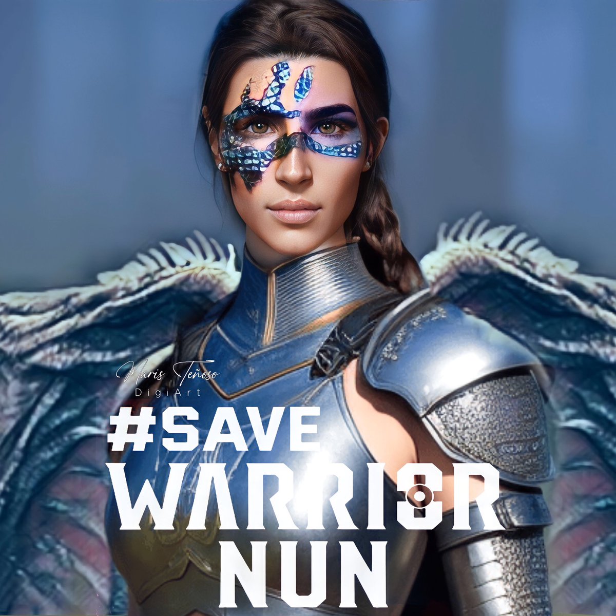 mars0179's tweet photo. IN THIS LIFE! ⚔️ Lilith 🔥
Keep fighting. 
Sign the petition and share with your friends and fam. https://t.co/3hzAaZUEX2 
#SaveWarriorNun #WarriorNun #RenewWarriorNun  #AlbaBaptista #AvaSilva #SisterBeatrice  #MotherSuperion #kristinatonteriyoung #avatrice #lilithwarriornun https://t.co/eAkokbxnU1