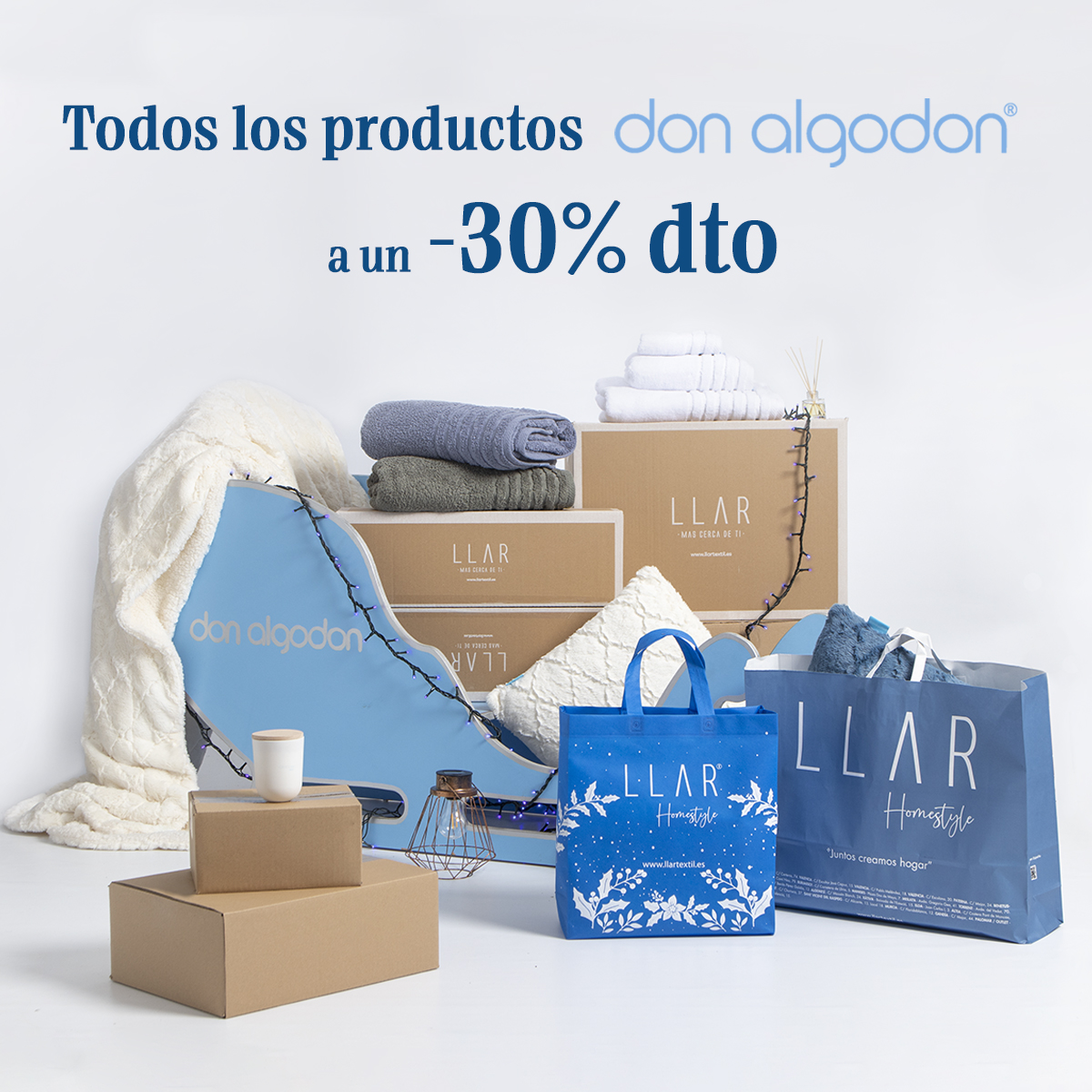 -30% en productos don algodon ¡Solo esta Semana!☁️💤