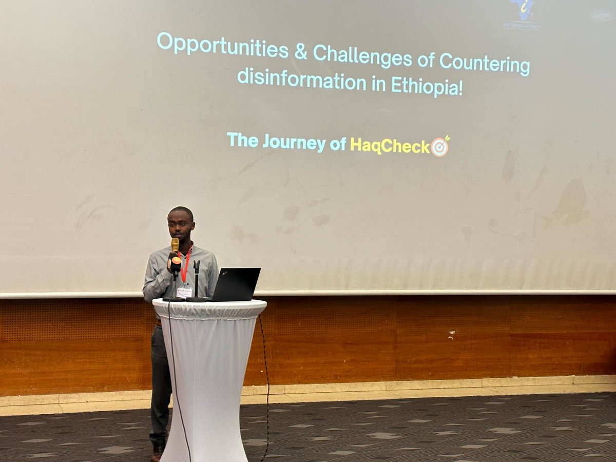 Inform_Africa's tweet photo. Inform Africa sharing its experience on countering disinformation under its @HaqCheck initiative at  IMS- Fojo National Conference on supporting quality journalism to promote journalism and democracy.
@FojoIms https://t.co/PrebOI0q2u