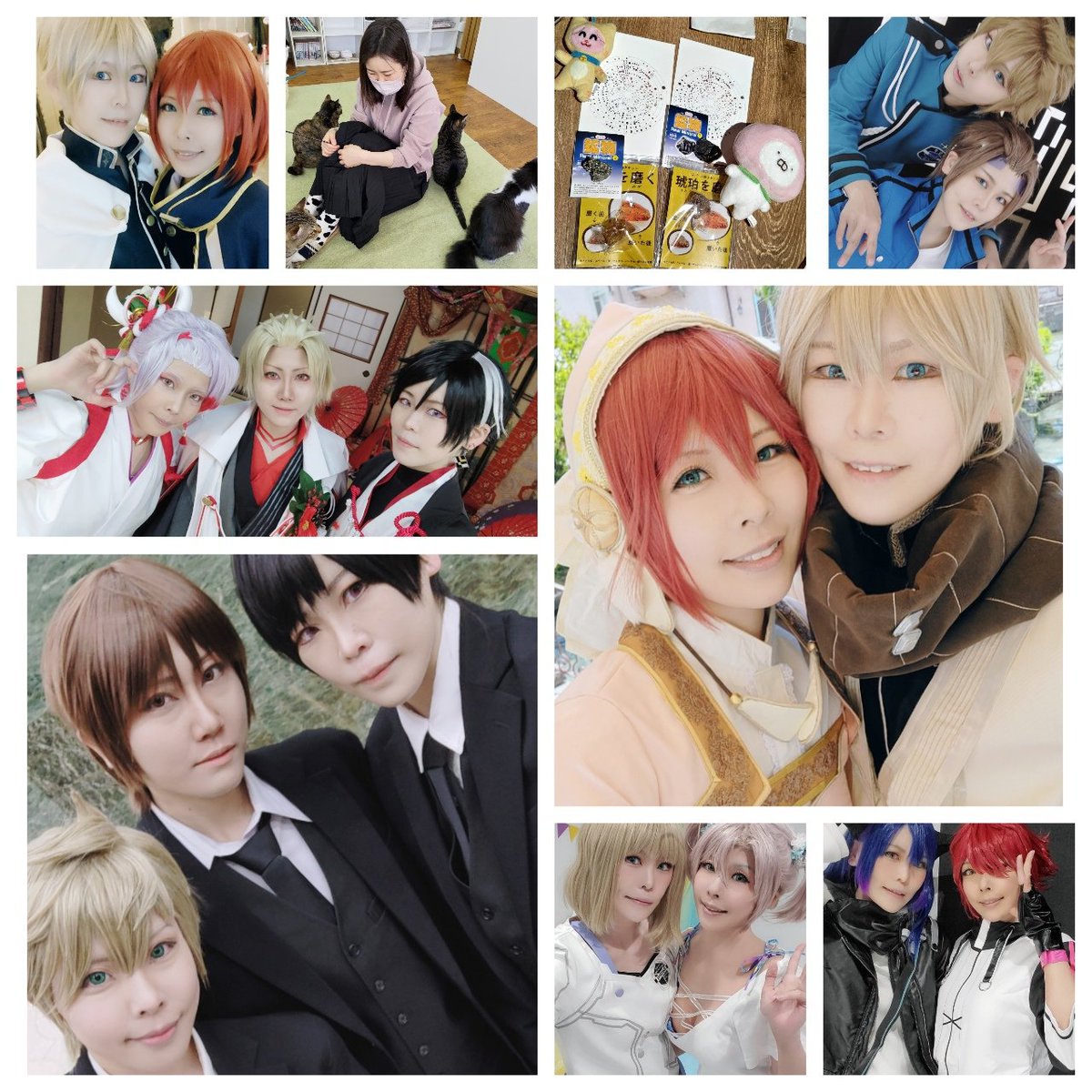 はなさん(@hanaaaaaaan)お誕生日おめでとおおおおおお!!
どれがこと…しだ?ってぐらい遊んでくれてありがとです🥰ルレ舞い戻りたーのしーね!!
巻き込みは陸さんです来年もみんなでキャッキャしよ😘💕桃組もワートリもうたプリもやーりたーい! 