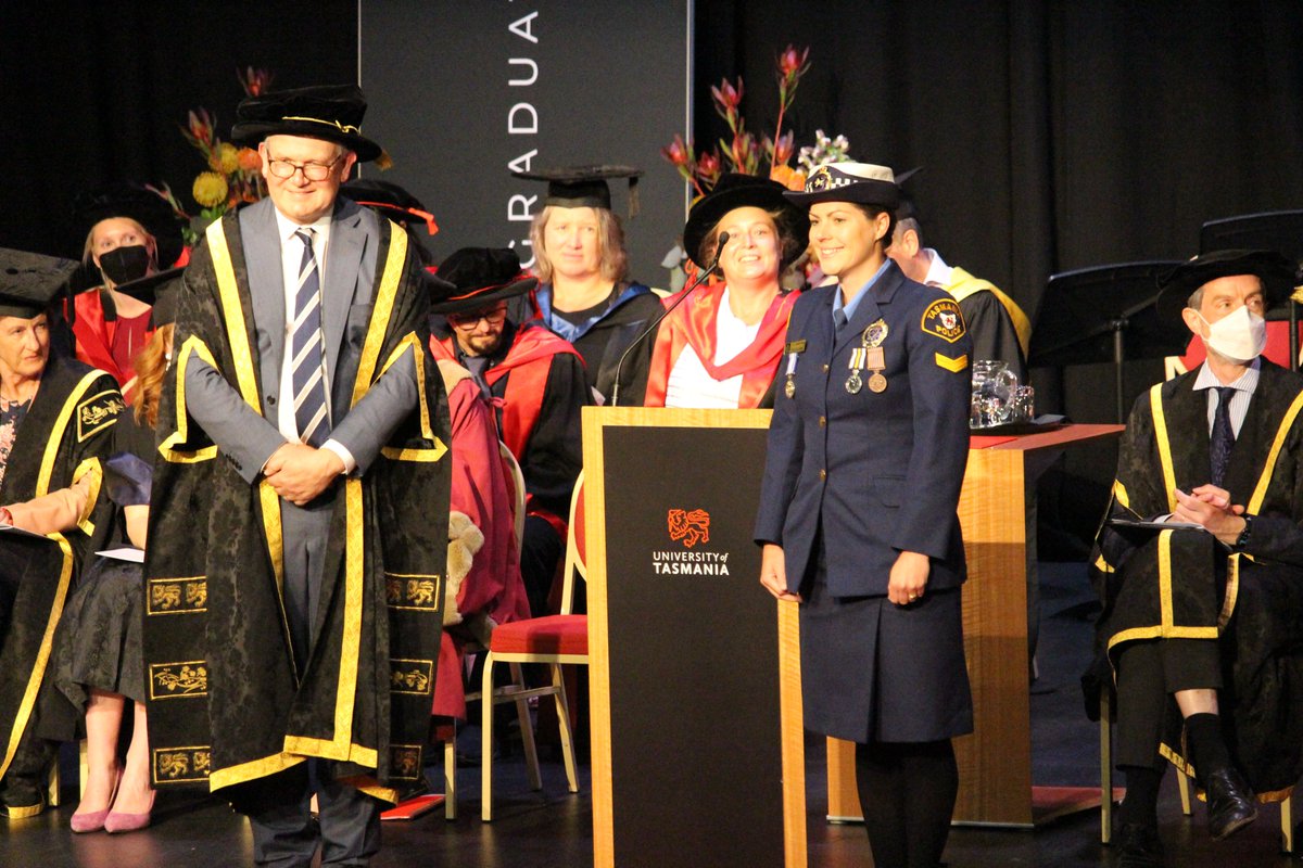 UTASCradleCoast's tweet photo. Congratulations to everyone from the University of Tasmania who graduated in Burnie this week. 🎓
We wish you all an exciting and prosperous future after graduation. Watch the ceremony  on the University's YouTube channel: 👉https://t.co/VouIu9ejpi https://t.co/F4ugTrNetg