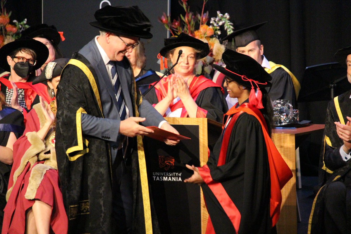 UTASCradleCoast's tweet photo. Congratulations to everyone from the University of Tasmania who graduated in Burnie this week. 🎓
We wish you all an exciting and prosperous future after graduation. Watch the ceremony  on the University's YouTube channel: 👉https://t.co/VouIu9ejpi https://t.co/F4ugTrNetg