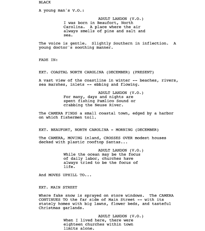 Scott Myers On Twitter Page One A Walk To Remember 2002 scott-myers-on-twitter-page-one-a-walk-to-remember-2002