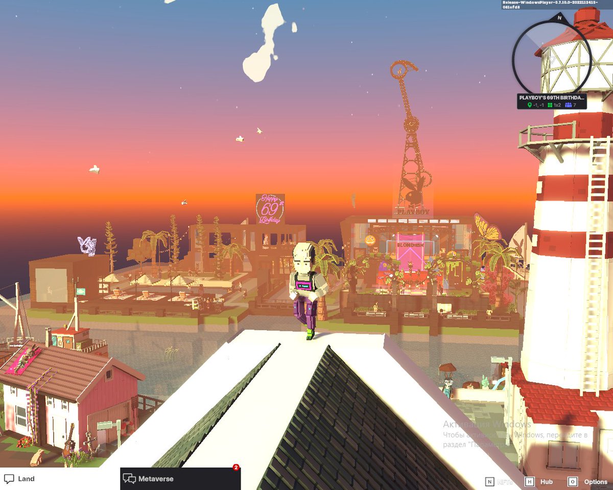 BlastHack1's tweet photo. @TheSandboxGame @Playboy Celebrating @PLAYBOY’S 69TH BIRTHDAY PARTY! 👯‍♀️ https://t.co/8ypuubkq6o