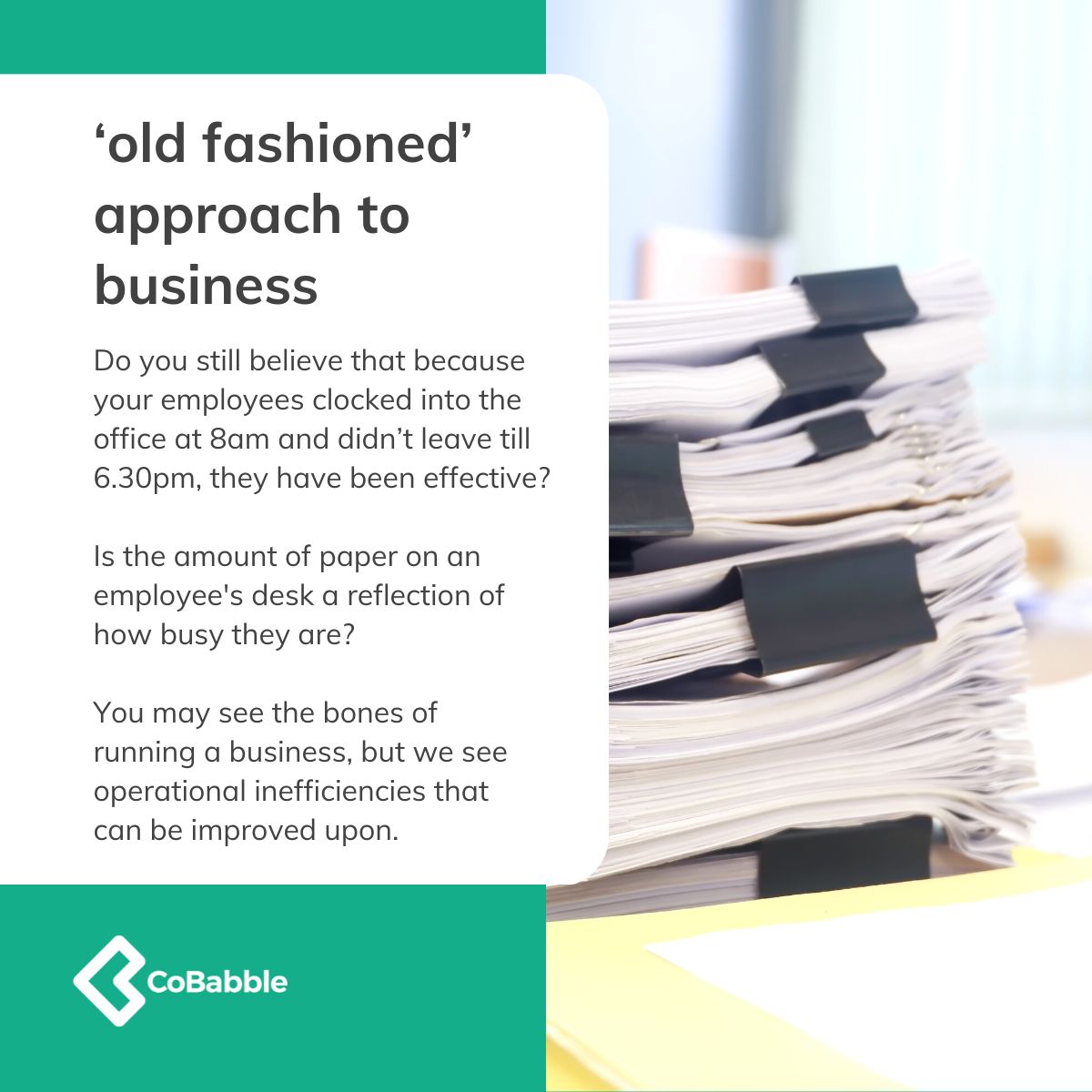 We need to adapt to stay relevant as a business. Relevant to our customers and to our employees. Let's embrace the future and the now. On demand, virtual working, virtual delivery and paper less communication. All possible through our digitisation platform - #evolution #ondemand