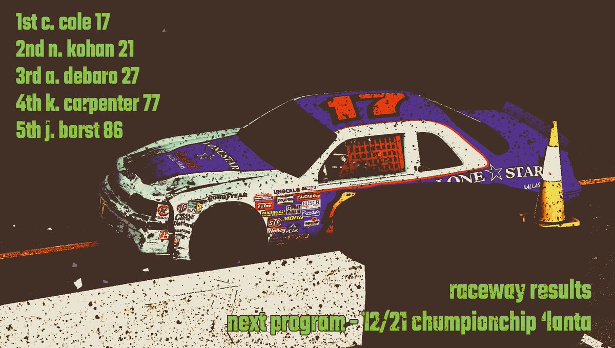 PretendRacing's tweet photo. Your families are safe from #ProbeNation , for now.
Chad Cole wins BIG at Nashville! 🏁 https://t.co/nqpfjHnzMn