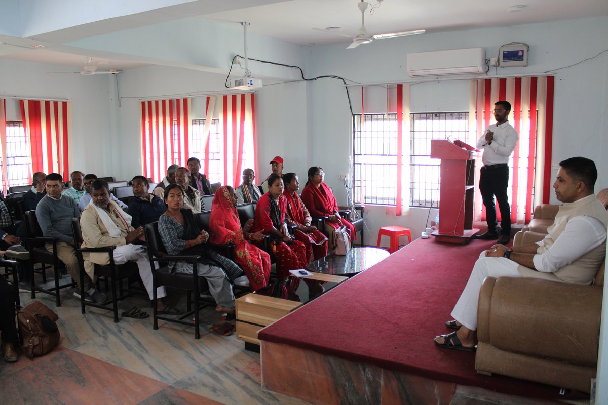 DRRFellowship's tweet photo. **BIPAD Portal launched in Ishworpur Municipality**
On 13 Dec 2022, municipal BIPAD portal of Ishworpur Municipality, https://t.co/VZ84c4Splr was launched by the municipality. Following the event, participates discussed on LDCRP. 
@EUinNepal @YILabNepal @mofaganepal @NDRRMA_Nepal https://t.co/gf5z3YqM1W