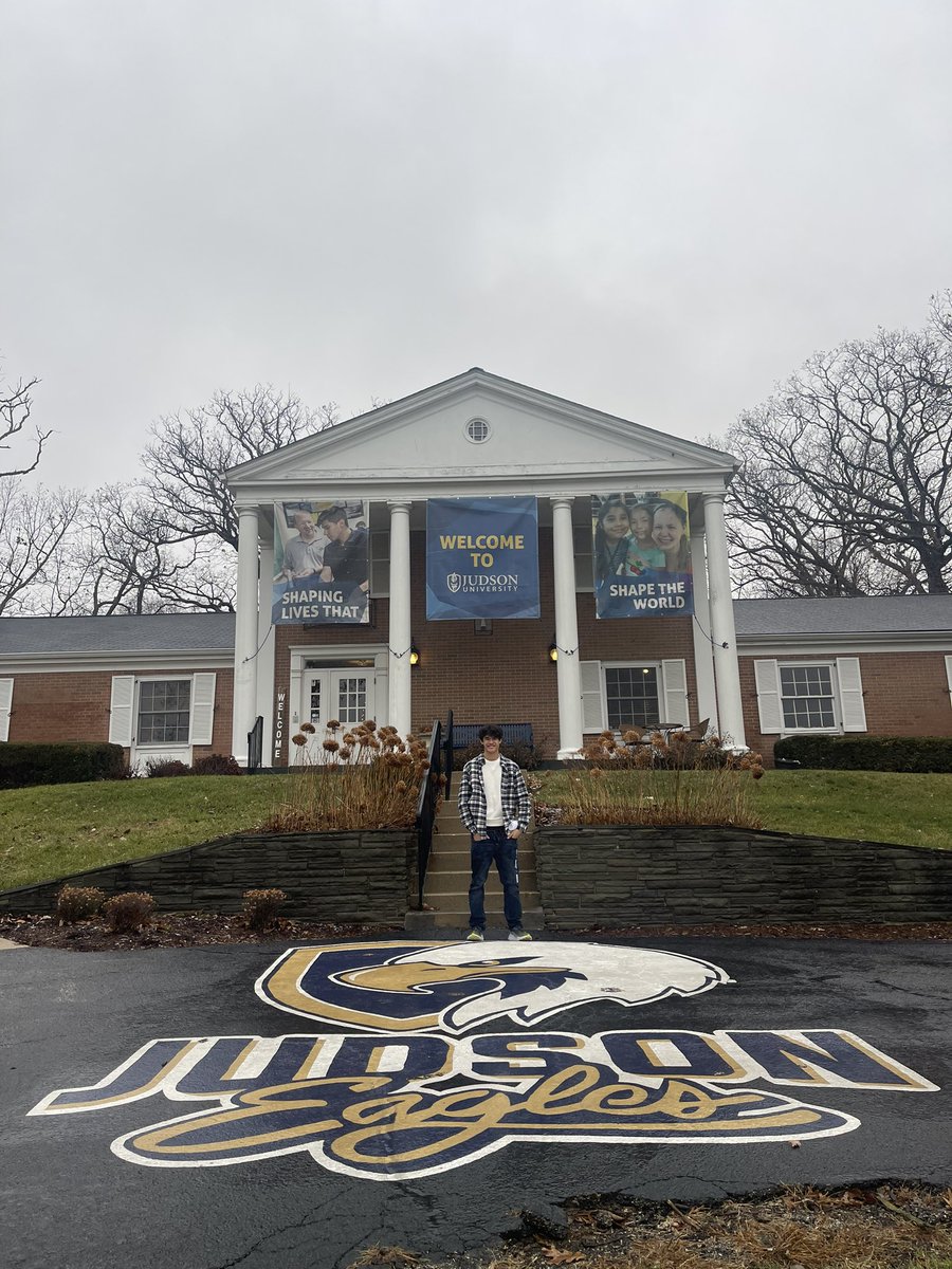 Had a great visit at Judson University! Thanks Coach Knudsen for talking to me about the track program and what Judson has to offer! The newly built outdoor track looks great! <a href="/JudsonXCTF/">Judson XC/TF</a>