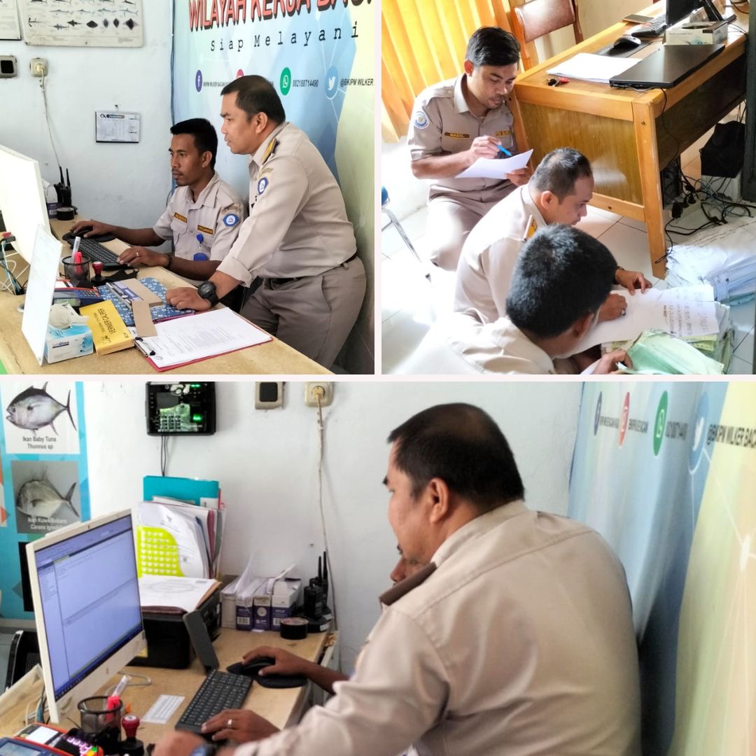 bppmhkpternate's tweet photo. Hai, #SahabatBahari, pagi tadi dilaksanakan giat bimbingan keoperator siskarin di wilker bacan terkait pengambilan data operasional dan update aplikasi siskarin oleh operator siskarin Munir Muin, serta penataan arsip operasional oleh Arsiparis Muhammad Arfah' https://t.co/baR0zoJu1A