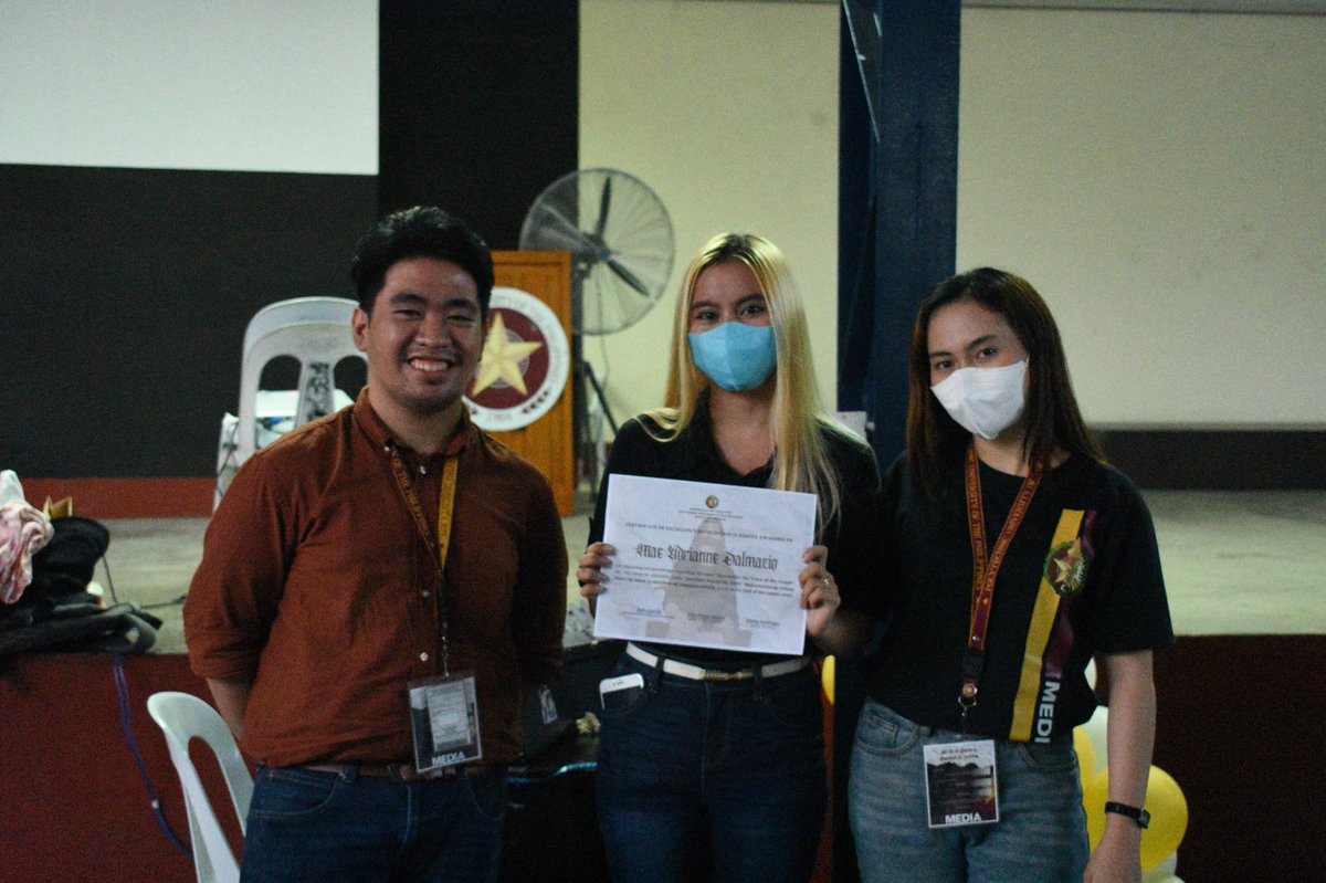 MaeD0510's tweet photo. Thank You Vox Nova for inviting me as one of your speaker and to share my insights and knowledge with the given topic “Journalist: the Voice of the People” to your first Journalism Conference Batch 22-23! 

12-14-2022 https://t.co/Ddn1oaBYPO