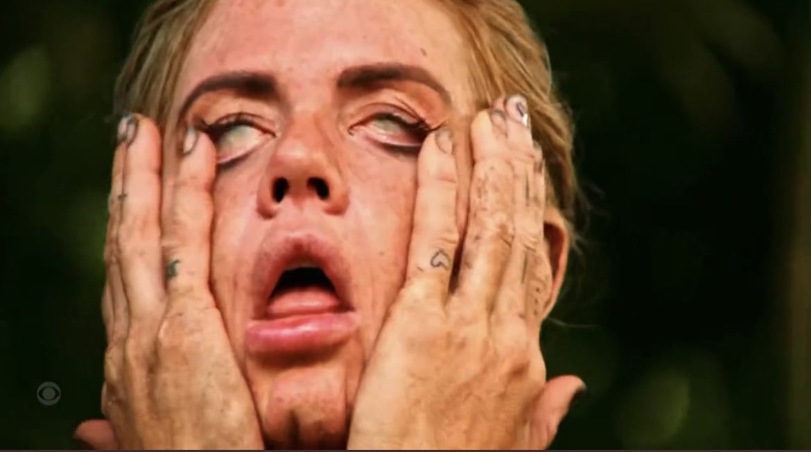 louisdipaolo's tweet photo. Shitting, crying, throwing up rn
#survivor https://t.co/G9zDYe7UnQ