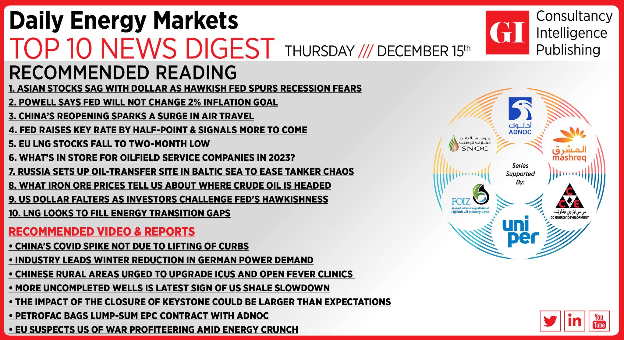 Gulf Intelligence on Twitter "𝗘𝗡𝗘𝗥𝗚𝗬 𝗠𝗔𝗥𝗞𝗘𝗧𝗦 𝗡𝗘𝗪𝗦 𝗗𝗜𝗚𝗘𝗦𝗧