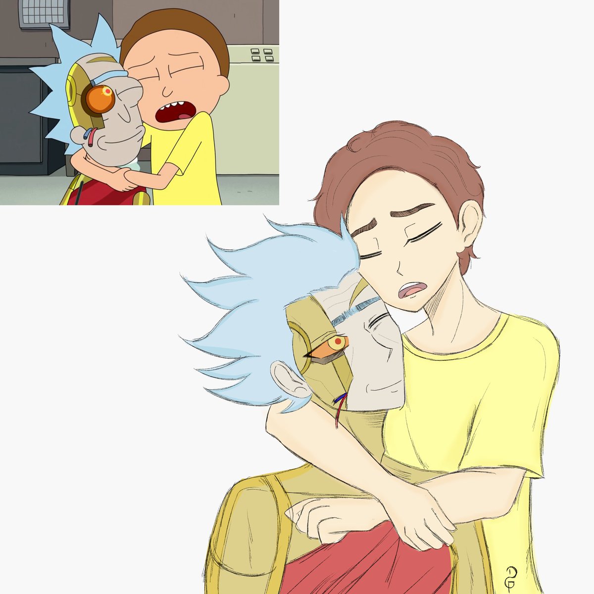 DGun669's tweet photo. F Rickbot :(
#MortySmith #Rickbot #Ricksanchez #rickandmortyfanart #MortySmithfanart https://t.co/u38K2BaEjL