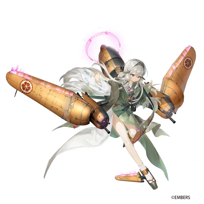 「アッシュアームズ -灰燼戦線-」にて軽戦闘機「試製烈風」を描かせていただきました。監修は坂月様()、メカは夜空様が担当されております。よろしくお願いいたします。#アッシュアームズ #アシュア 