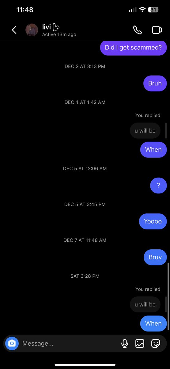 accu718's tweet image. @pwincessolivia @devours is a scammer. Paid for access to her page and she has left me on delivered for weeks and won’t accept me to her page. #DWC #scammer #devours #livsigh #pwincessolivia