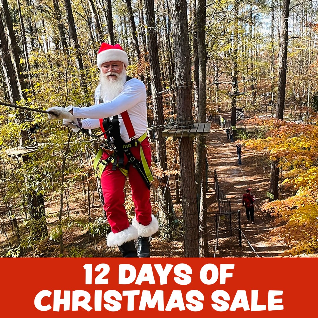 TreetopQuest's tweet photo. With so many gifts to give, make it an experiential one filled with adventure! Plus, Treetop Quest 2023 Season Pass is 45% off 
now - Dec. 26, 2023! 

The deal only lasts for 12 Days, or until Christmas! 

https://t.co/WDDzZwDMDT https://t.co/nKz5M1Pf6M