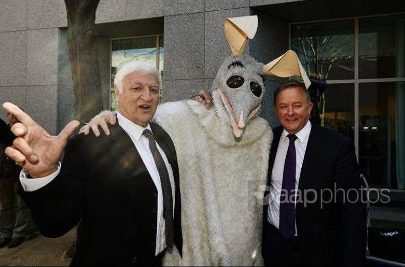 Katter, Albo and Salt. The alliance that was always meant to be #Natcon22