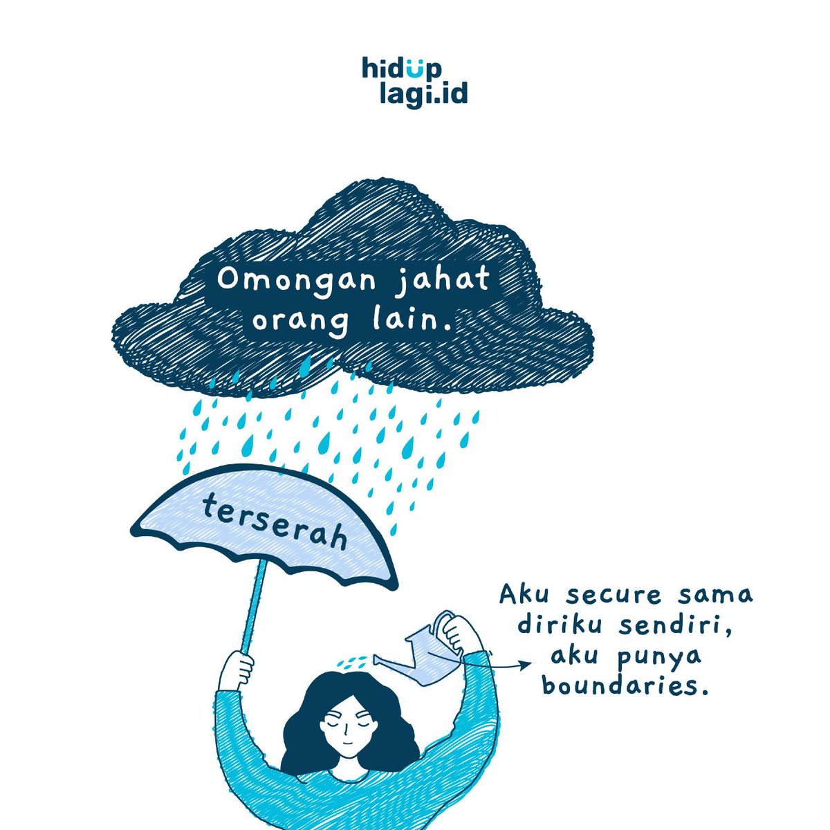 Mulut jahat orang lain bukan sesuatu yang bisa kita kontrol, lebih baik terus fokus sama diri sendiri 🫡

#hiduplagi #reminder #selflove #boundaries