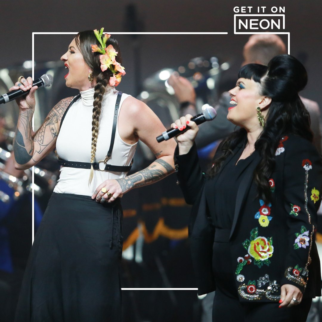 NeonNZ's tweet photo. The top(p) talent of Aotearoa celebrate the 40th Anniversary of the Topp Twins π―ββοΈ #ToppClass is streaming now on Neon. https://t.co/zpwlpcmRsq