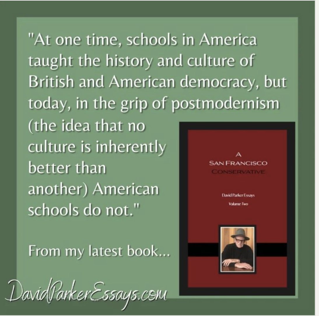 My latest book, "A San Francisco Conservative," is  available on @Amazon: lnkd.in/gBg3xpNW

#postmodernism #education #culture #economics #wealth