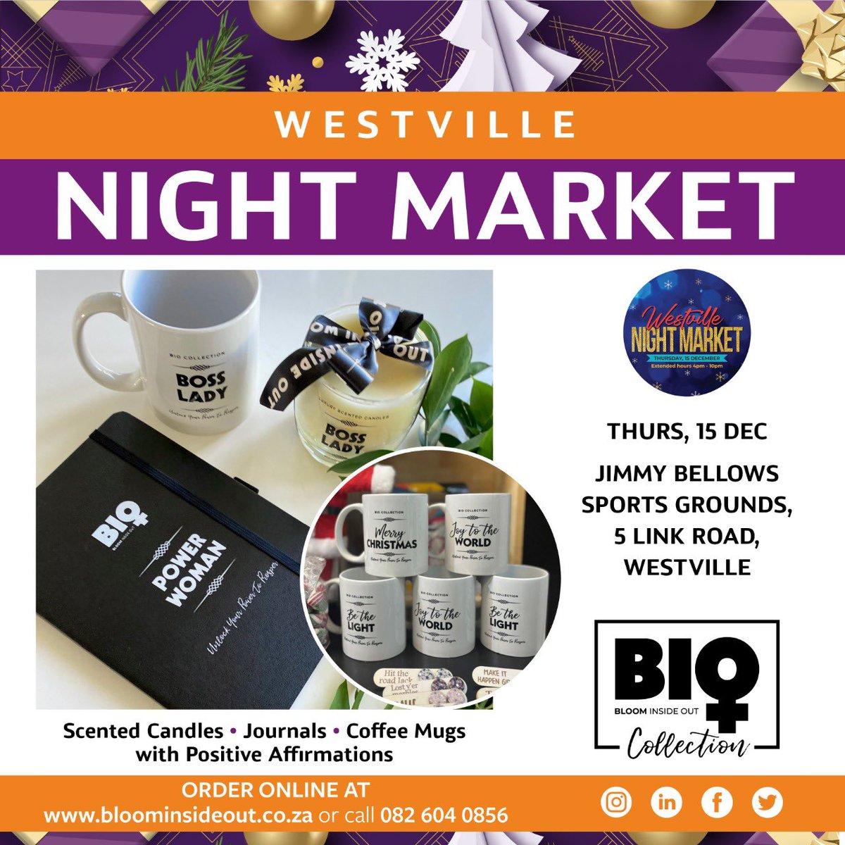 bloominsideout_'s tweet photo. COME CHECK US 🛍 Stand i13 #BIOCOLLECTION ~ Last Chance for Christmas Gifts 🎁 shopping
🎉💃🏽👌🏾 https://t.co/mJZwu47v3x