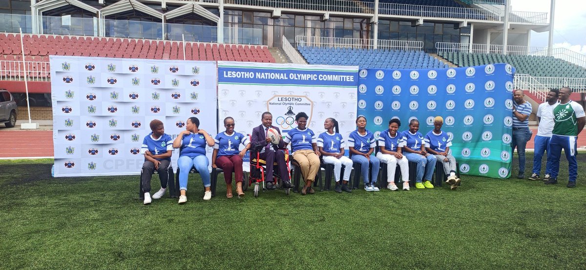 WarriorsRugbyLS's tweet photo. We would like to wish our boys and girls all the best as they head out to Mozambique to represent the country in the Khans'icala rugby 7s 2022 ... Remember Lesotho are the defending champs 🔥🔥🏉

#khansicalasevens2022 
#LesothoRugby
#Likatola
#Ladies&amp;Gents https://t.co/ehy1HCFSf0