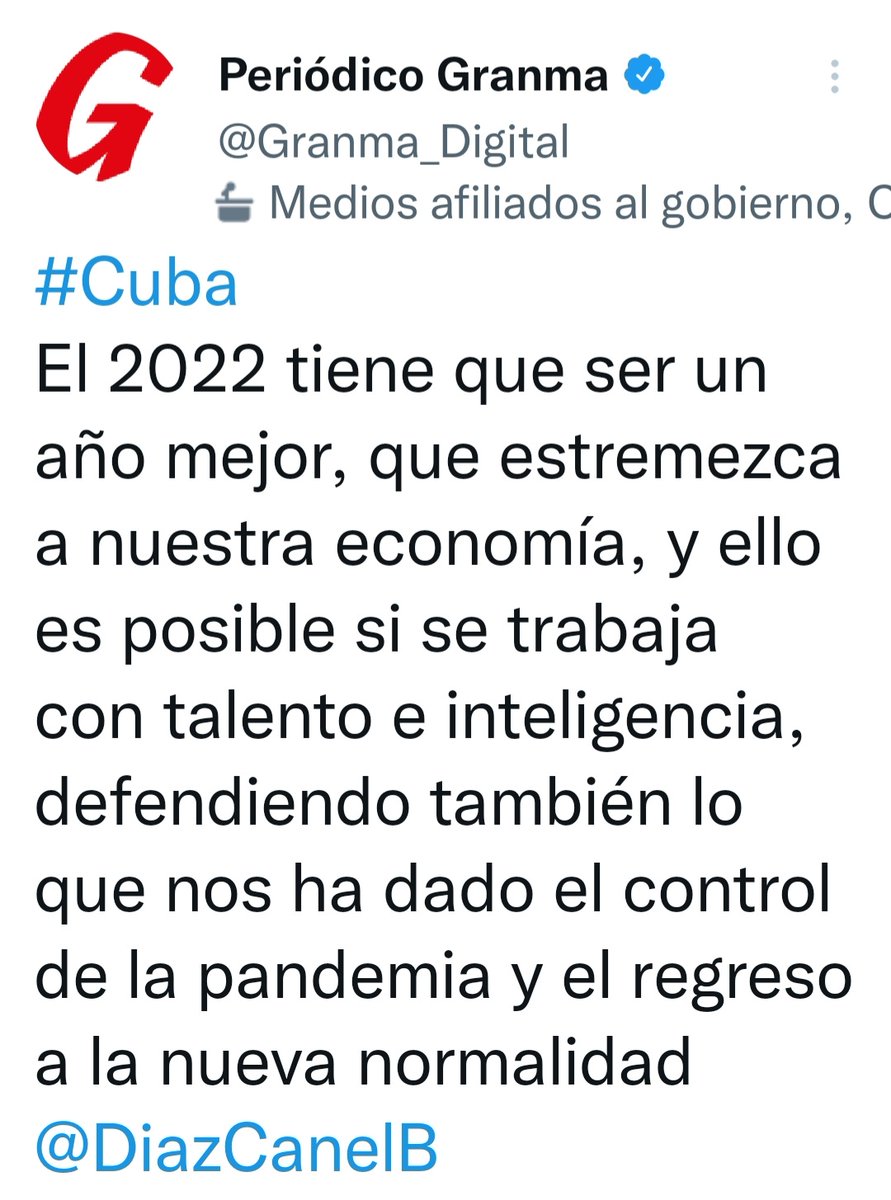 Camaguey1514's tweet photo. El 2022 tiene que ser un año mejor... el 2023 tiene que ser un mejor año... el 2024 tiene que ser un año mejor...el 2025...
¿Cómo se llama la obra?
@Granma_Digital 
#Cuba https://t.co/1vVUQUcRJD
