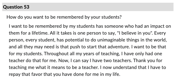 Dr_AmandaYoung's tweet photo. The good stuff that comes out of finals week 💛 This is one of my favorite final exam questions! Thanks @sruphe for setting this stage! #GoBeachGoTeach https://t.co/jzqvJSWprL
