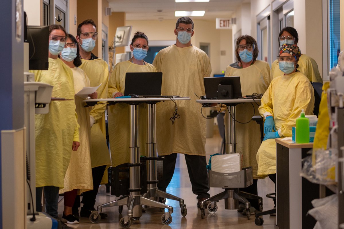 It takes a team to care for critically sick kids. Although shot earlier in the pandemic - these amazing care givers are still at the frontline of pandemic that has now added two more viruses to the mix. Amazing care at Alberta Children’s Hospital!